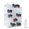 Azar Displays 5 Tier 35 Comp. Cosmetic Nail Polish Display 12"W x 8.5"D x 18.5"H 222990 - alternate 3